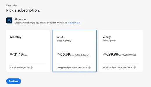 Volume Price Segmentation - Software Companies